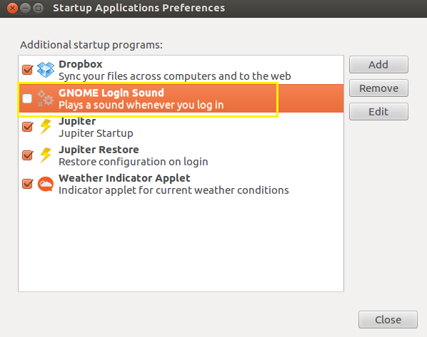 Ubuntu-Startup-Applications