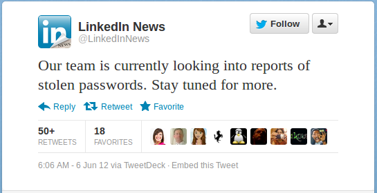 LinkedIn-Password-Breach