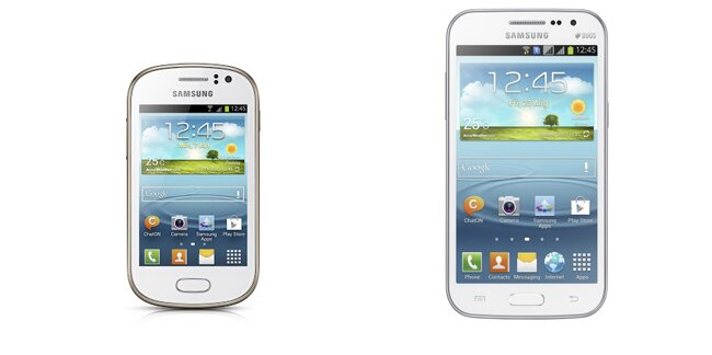Samsung Galaxy Win Duos Galaxy Win and Galaxy Fame